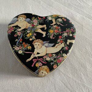 Pat Albeck - Trinket Heart shaped Cherub design. J. Luber